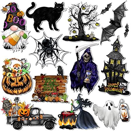 Amazon Halloween Magnet Decorations Pcs Refrigerator Car Locker