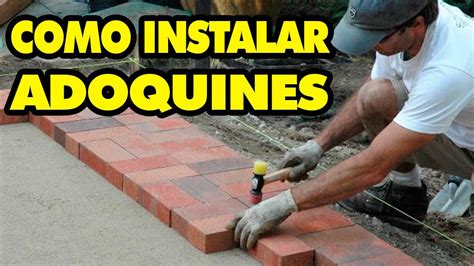 COMO INSTALAR ADOQUINES MODERNOS EN JARDIN ADOQUINES DE CONCRETO