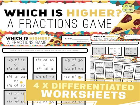 Fractions of Amounts Worksheets | Teaching Resources Teaching Math, Teaching Resources, Slide ...