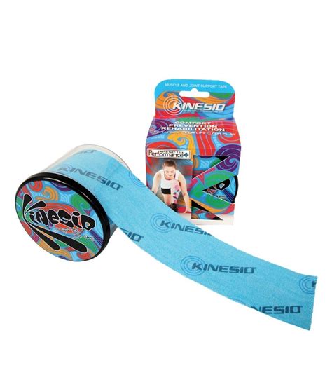 Kinesio Tape Tex Performance 5 Cm X 5 M Logolu Ağrı Bandı Mavi