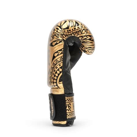 Боксерские перчатки Leone HAKA Черно/Золотые купить в интернет-магазине ...