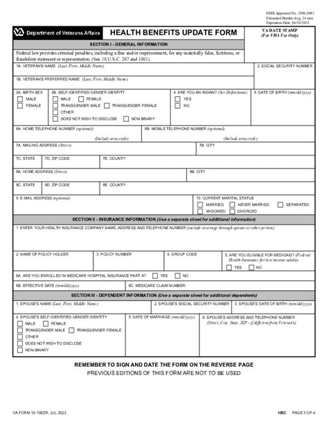 2021 2023 Form Va 10 10ez Fill Online Printable Fillable Blank | Porn ...