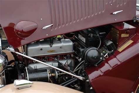 1951 MG TD Engine Bay Right Side J Michael Jordan Flickr