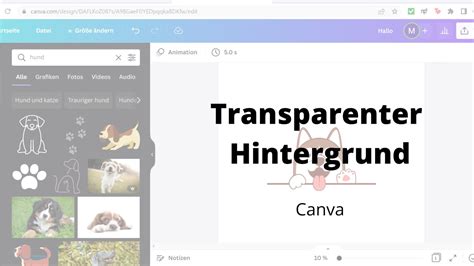 Canva Transparenter Hintergrund Tutorial Youtube