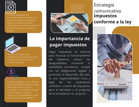 Actividad Financiera Estrategia Comunicativa Impuestos Conforme A