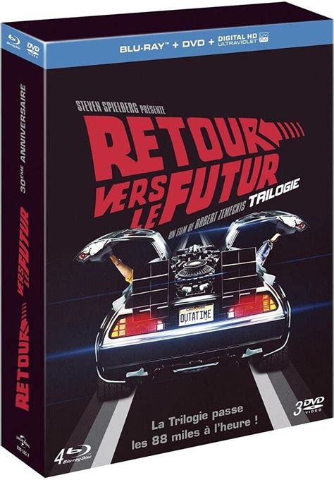 Coffret Trilogie Retour Vers Le Futur Blu Ray Fr Import Blu Ray