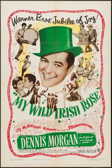 Movie Postersmusical My Wild Irish Rose Warner Brothers 1947 One Sheet 27 X 41and