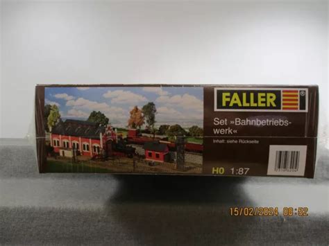 FALLER SPUR H0 Bausatz Set Bahnbetriebswerk Ungebaut In OVP EUR 29 90