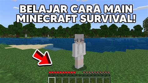 MENCOBA MINECRAFT SURVIVAL SENDIRIAN UNTUK PERTAMA KALI NYA YouTube