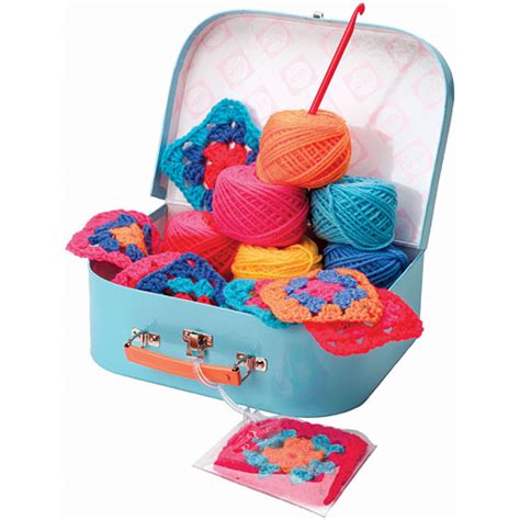 ALEX Toys Craft Granny Squares Crochet Kit - Lucky Duck Toys