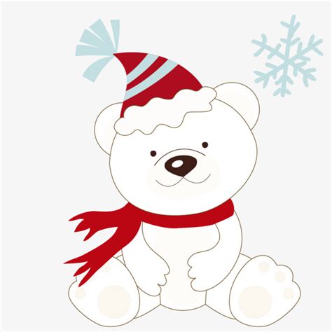 Christmas Polar Bear Clipart at GetDrawings | Free download