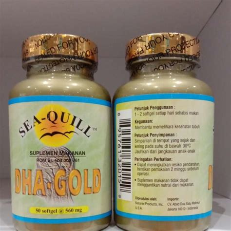 Promo Sea Quill Dha Gold Isi Softgel Diskon Di Seller Fortune