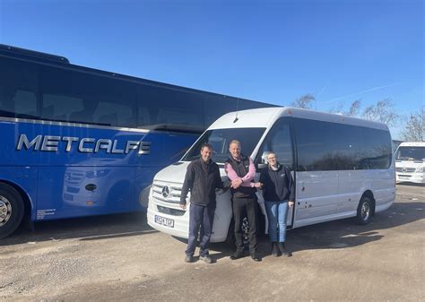 Metcalfe Coaches Takes Delivery Of An Evm Avantgarde Mini Routeone