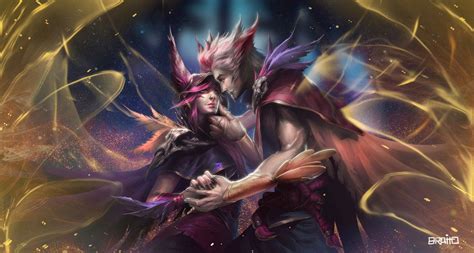 Neu Xayah And Rakan Live Wallpaper