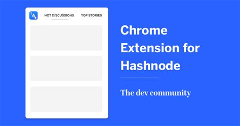 Browser Extensions For Hashnode