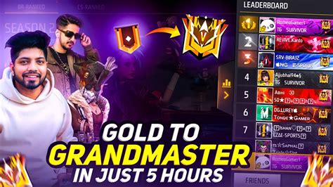 Gold To Grandmaster Rank Pushing Highlights With Totalgaming093