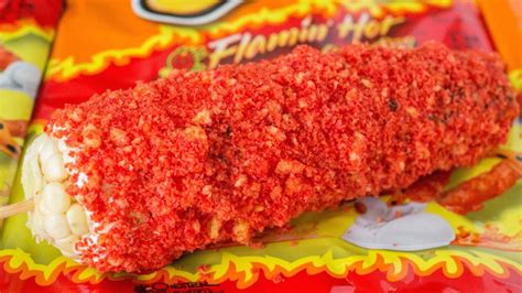 Flamin Hot Cheetos Corn On The Cob Recipe Cooking With Janica