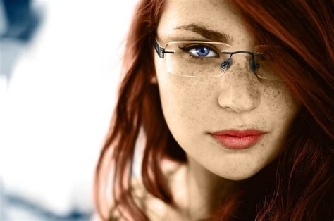 2048x1366 Glasses Redhead Freckles Nerds Wallpaper Coolwallpapers Me