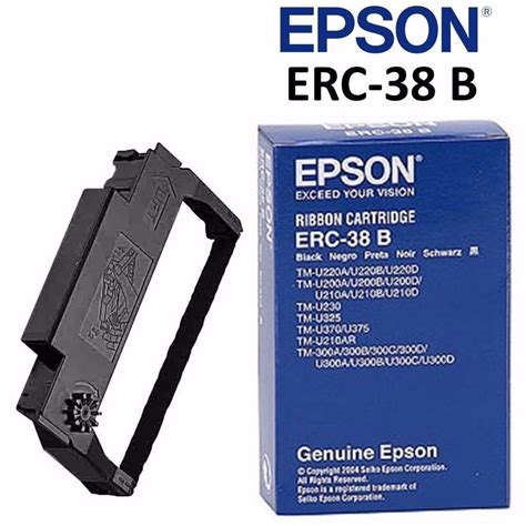 EPSON ERC 38B Ribbon Cartridge Product C43S015374