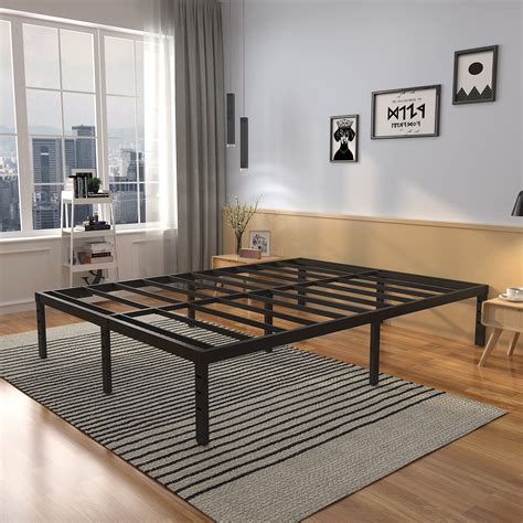 Buy Tieer 14 Inch King Bed Frame Heavy Duty Metal Platform Easy Assembly Bed Frame No Box