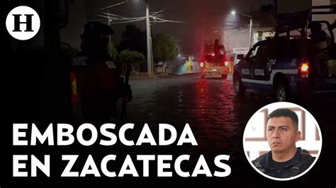 Fallece en emboscada director de la policía de Zacatecas YouTube