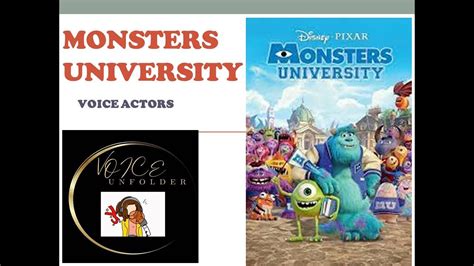 Monsters University Voice Actors Youtube