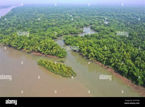 Khulna Bangladesh November 24 2023 Aerial View Of The Sundarban