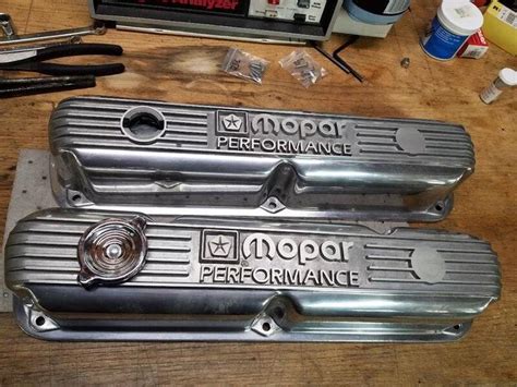 Sold Mopar Performance Valve Covers For A Bodies Only Mopar Forum