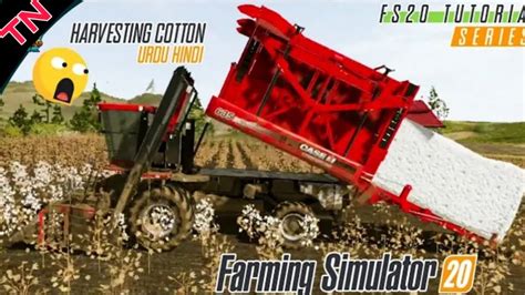 Planting And Harvesting New Crop Cotton In Farming Simulator Fs