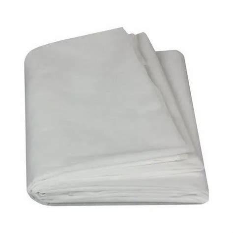 White Single Cotton Disposable Hospital Bed Sheet Rs Piece Id