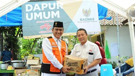 Gandeng Baznas PT Ajinomoto Indonesia Salurkan Donasi Peduli Korban