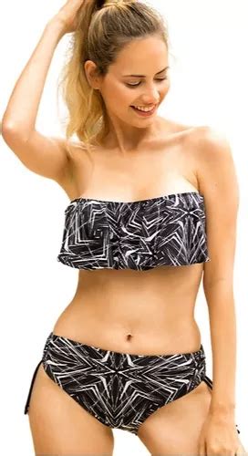 Mallas Din Dan Bikini Taza Soft Top Volado Tiro Corto En Venta En