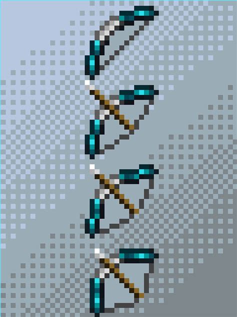 Minecraft Diamond Bow And Arrow