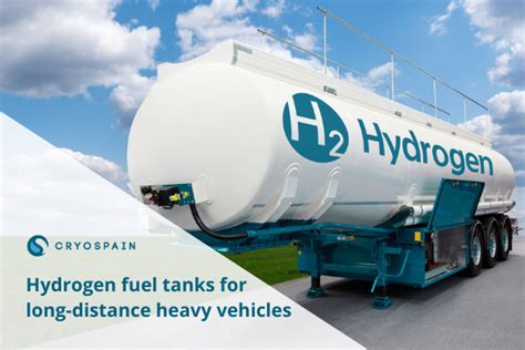 Hydrogen fuel tanks for long-distance heavy vehicles | Cryospain