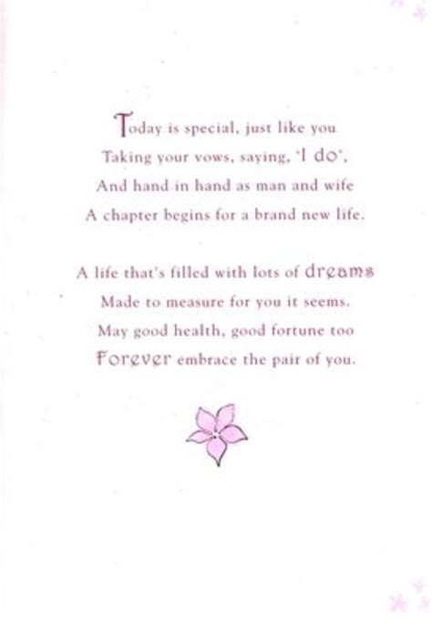 30 Beautiful Wedding Day Poems - Poems Ideas