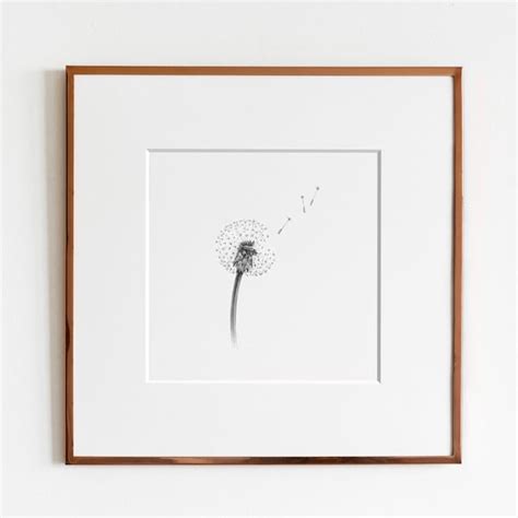 Dandelion Art - Etsy