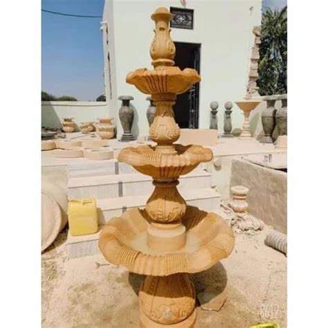 Brown 4feet Sandstone Water Fountain At Rs 35000 In Dausa ID