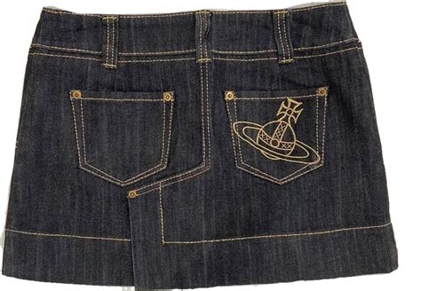 Vivienne Westwood Vivienne Westwood Mini Jean Skirt ShopLook