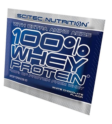 Scitec Nutrition 100 Whey Protein 30 грам купити сироватковий протеїн в Києві та Україні ціна