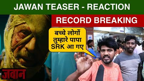 Jawan Public Reaction Jawan Public Review Jawan Public Talk Shah