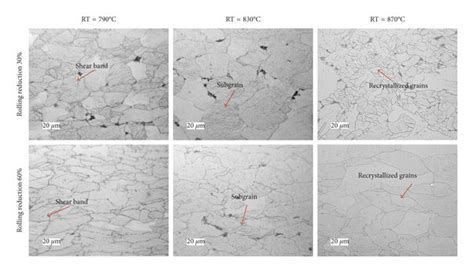 The Microstructure Of Rolled Mild Steel Affected By Rolling