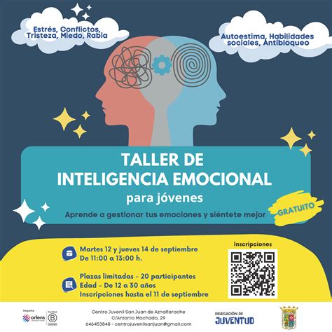 Taller De Inteligencia Emocional Para Jóvenes Plazo De Inscripción