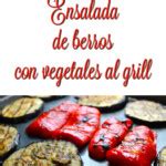 Ensalada De Berros Con Vegetales Al Grill Enri Lemoine