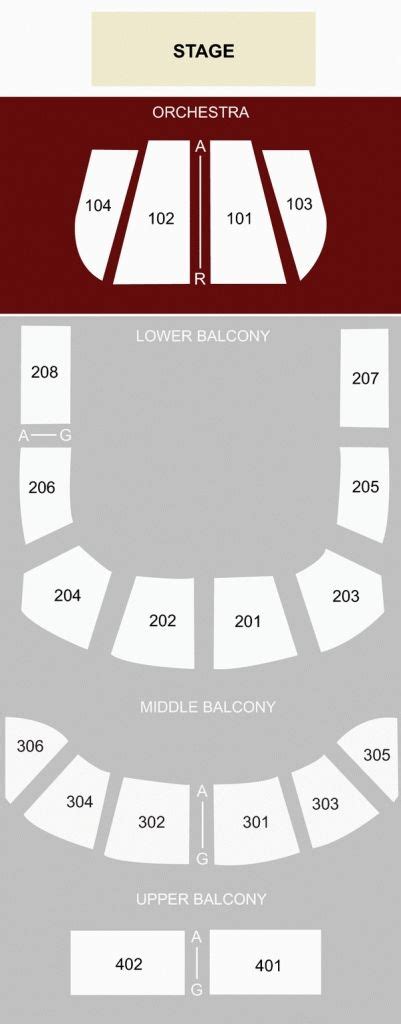 tabernacle atlanta seating chart | Seating charts, Tabernacle ...