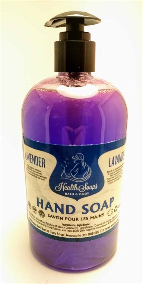 Lavender Biodegradable Hand Soap 500ml Health Soaps Bath Body