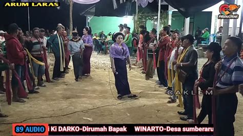 Srihuning Beksan Tayub NYI Yasmi Dan Tutik Rmh BPK Winarto Sumberarum