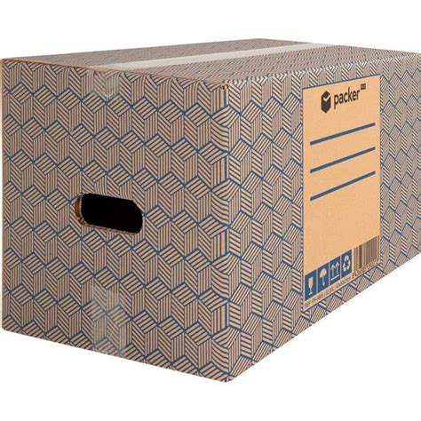 Packer Pro Lot de 10 boîtes en carton pour déménagement et rangement