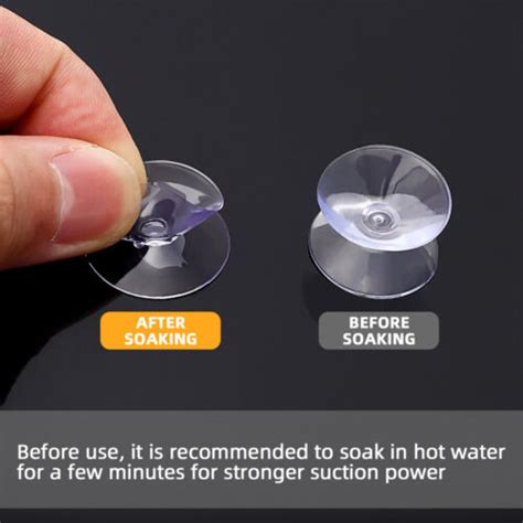 12 Pcs Double Sided Suction Cups Small Strong Transparent Suckers Mini