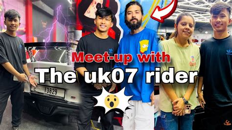 Finally Babu Bhaiya Se Mil Liya TheUK07Rider Meet Up YouTube