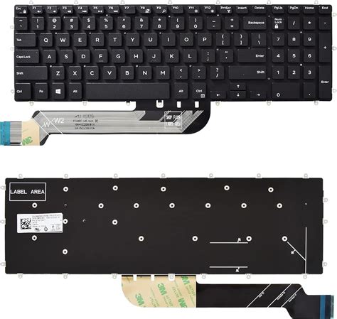 Amazon Sunmall Replacement Keyboard Compatible With Dell Inspiron